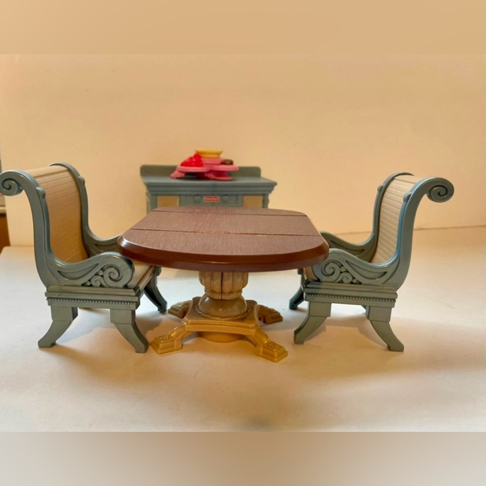 Fisher Price Loving Family Dollhouse Dining Set